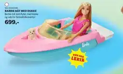 Lekia BARBIE BÅT MED DUKKE tilbud