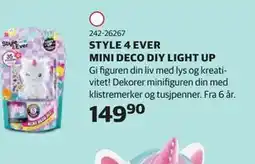 Lekia STYLE 4 EVER MINI DECO DIY LIGHT UP tilbud