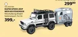 Lekia RAPID SPEED JEEP MED HESTEHENGER tilbud
