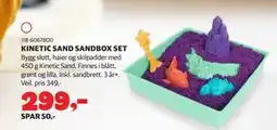 Lekia KINETIC SAND SANDBOX SET tilbud