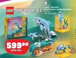 Lekia LEGO CREATOR HAVETS DYR: VAKRE DELFINER tilbud