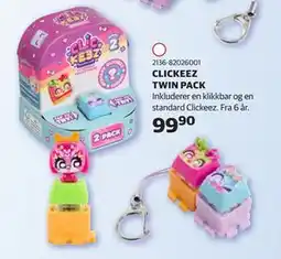 Lekia CLICKEEZ TWIN PACK tilbud