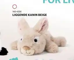 Lekia LIGGENDE KANIN BEIGE tilbud