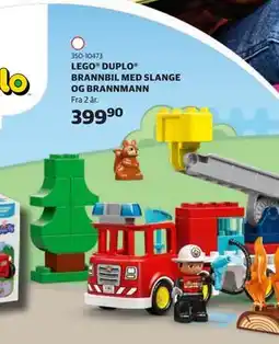 Lekia LEGO DUPLO BRANNBIL MED SLANGE OG BRANNMANN tilbud