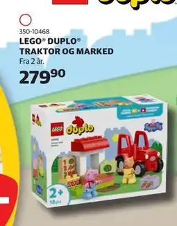 Lekia LEGO DUPLO TRAKTOR OG MARKED tilbud