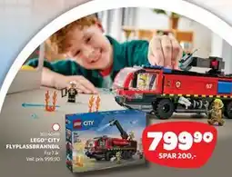 Lekia LEGO CITY FLYPLASSBRANNBIL tilbud