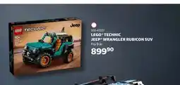 Lekia LEGO TECHNIC JEEP WRANGLER RUBICON SUV tilbud