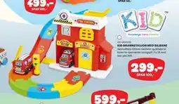 Lekia KID BRANNSTASJON MED BILBANE tilbud
