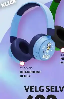 Lekia HEADPHONE BLUEY tilbud