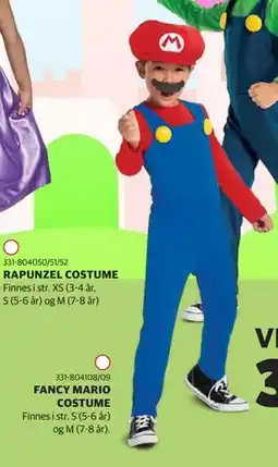 Lekia FANCY MARIO COSTUME tilbud