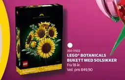 Lekia LEGO BOTANICALS BUKETT MED SOLSIKKER tilbud