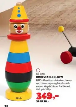 Lekia BRIO STABLEKLOVN tilbud