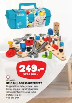 Lekia BRIO BUILDER STARTERSETT tilbud