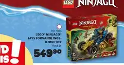Lekia LEGO NINJAGO JAYS FORVANDLINGSKJØRETØY tilbud