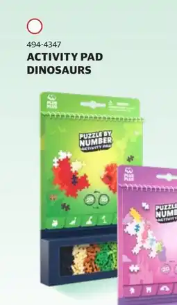 Lekia ACTIVITY PAD DINOSAURS tilbud