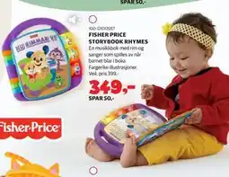 Lekia FISHER PRICE STORYBOOK RHYMES tilbud