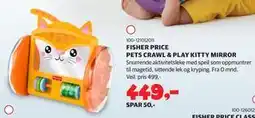 Lekia FISHER PRICE PETS CRAWL & PLAY KITTY MIRROR tilbud