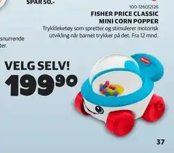 Lekia FISHER PRICE CLASSIC MINI CORN POPPER tilbud