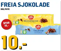 Price Lagerbutikk Freia sjokolade tilbud