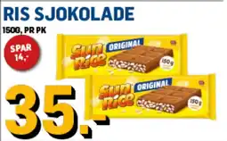 Price Lagerbutikk Ris sjokolade tilbud