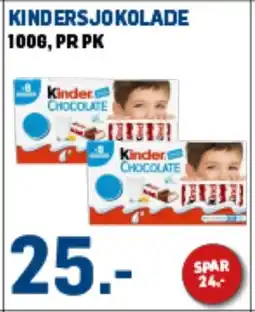 Price Lagerbutikk Kindersjokolade tilbud