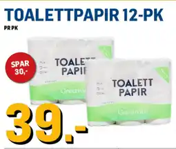 Price Lagerbutikk Toalettpapir 12-pk tilbud
