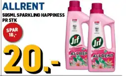Price Lagerbutikk Jif Allrent tilbud