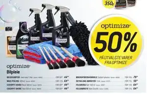 50% PÅ UTVALGTE VARER FRA OPTIMIZE