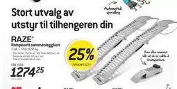 Thansen Rampesett sammenleggbart tilbud