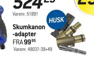 Skumkanon -adapter