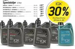 Thansen 30% PÅ UTVALGT E IQ·X SPESIALOLJER tilbud