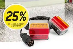 Thansen 25% PÅ LED TILHENGERLYKTESETT tilbud
