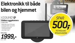 Thansen Trådløst ryggekamera tilbud