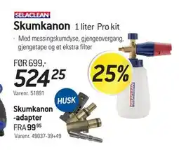 Thansen Skumkanon tilbud