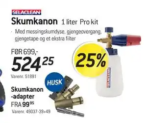 Thansen Skumkanon tilbud
