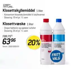 Thansen Klosettskyllemiddel tilbud