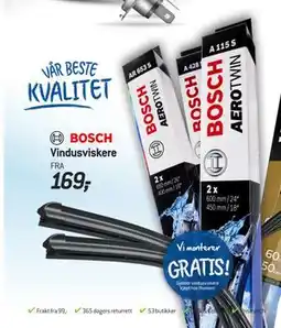 Thansen Vindusviskere tilbud