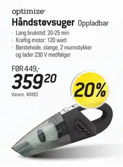 Thansen Håndstøvsuger tilbud