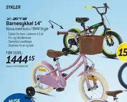 Thansen Barnesykkel 14 tilbud