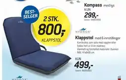 Thansen Klappstol tilbud
