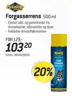 Thansen Forgasserrens tilbud