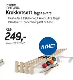 Thansen Krokketsett tilbud