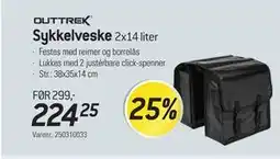 Thansen Sykkelveske tilbud