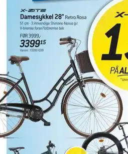 Thansen Damesykkel 28 tilbud