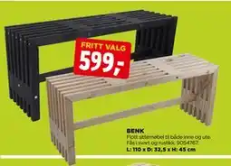 jem & fix BENK tilbud