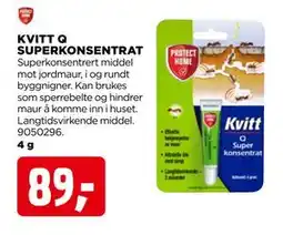 jem & fix KVITT Q SUPERKONSENTRAT tilbud