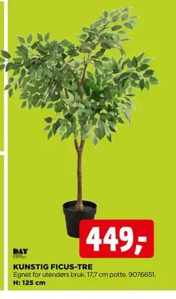 jem & fix KUNSTIG FICUS-TRE tilbud