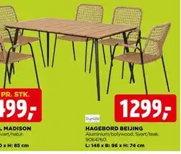 jem & fix HAGEBORD BEIJING tilbud