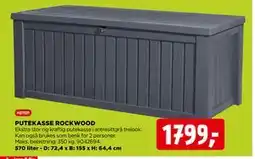 jem & fix PUTEKASSE ROCKWOOD tilbud