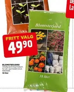 jem & fix BLOMSTERJORD tilbud